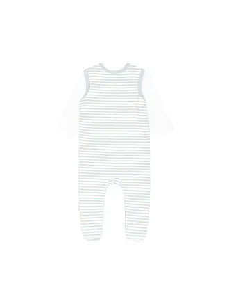 STEIFF | Ensemble bébé barboteuse et t-shirt | hellblau